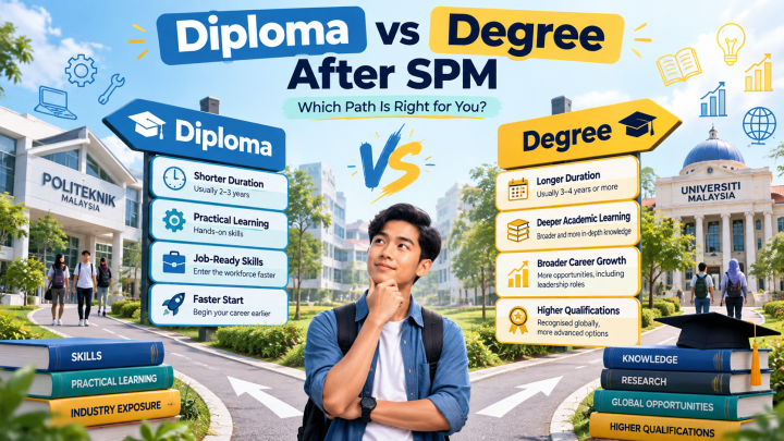 Diploma vs Degree: What’s the Right Path After SPM?